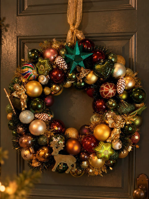 Maak je eigen kerstkrans